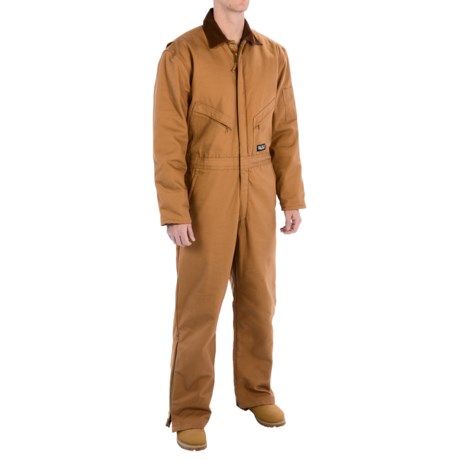 Walls Cotton Duck Coveralls - Insulated (For Men)