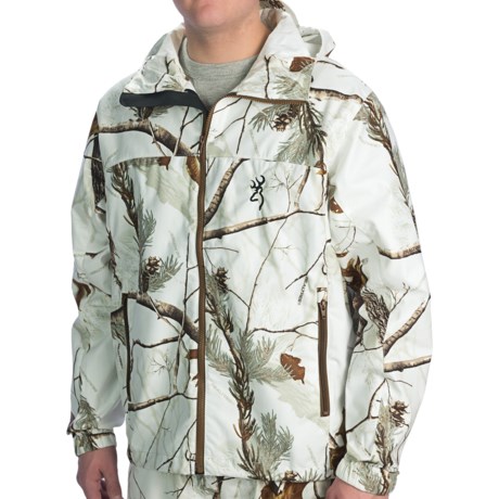 Browning Snow Camo Shell Parka (For Big Men)