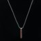 Vessel Honey Amber Drop Pendant Necklace - Sterling Silver