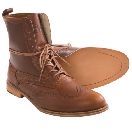 J Shoes Andrew 2 BrogueWingtip Boots (For Men)