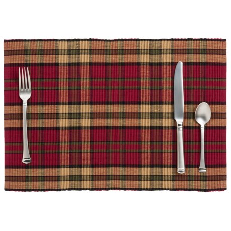 DII Backcountry Plaid Placemat