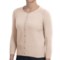Brodie Cashmere Cardigan Sweater - Lace Back (For Women)