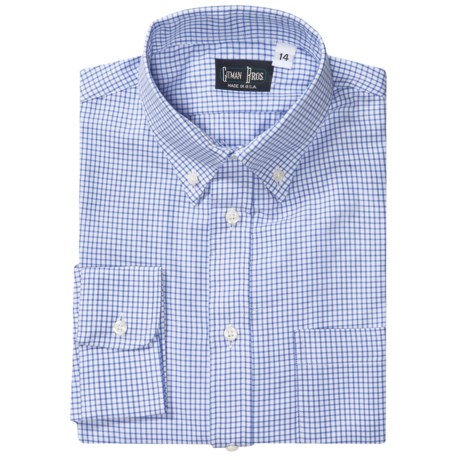 Gitman Brothers Check Dress Shirt - Button-Down Collar, Long Sleeve (For Boys)