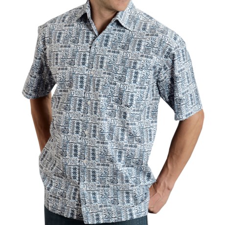 Roper Tropical Print Shirt - Short Sleeve (For Men)