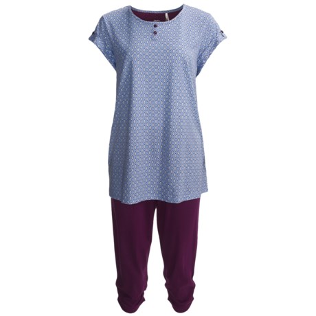 Calida Oriental Dream Pajamas - Short Sleeve (For Women)