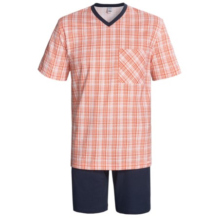 Calida Sunset Short Pajamas - Cotton, Short Sleeve (For Men)