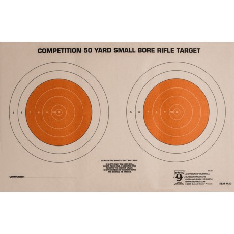 Hoppe's Hoppe’s 50 Yard Small Bore Targets - 20-Pack