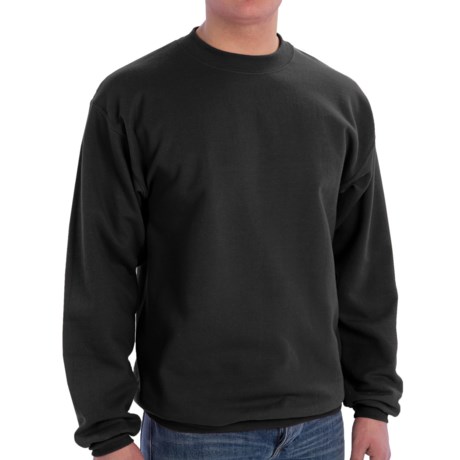 Specially made Cotton-Blend Sweatshirt - Crew Neck (For Big Men and Plus Size Women)