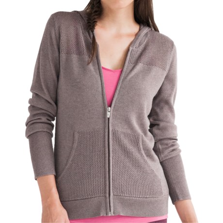Lole Ani Cardigan Sweater - Silk-Cotton-Cashmere, Zip Front (For Women)