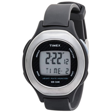 Timex Health Touch Digital Watch with Heart Rate Monitor (For Women)