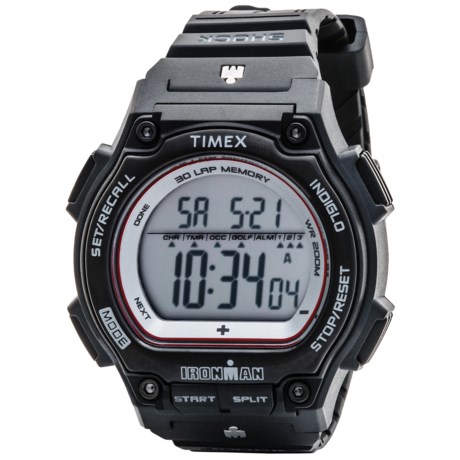 Timex IRONMAN® 30-Lap Digital Watch - Shock-Resistant Steel