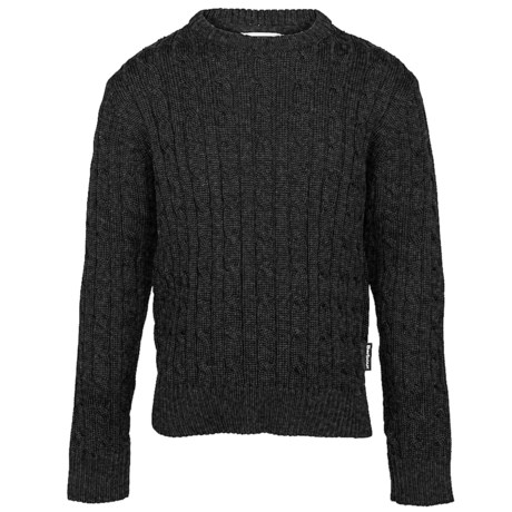 Barbour Pantone Cable-Knit Lambswool Sweater - Crew Neck (For Boys)