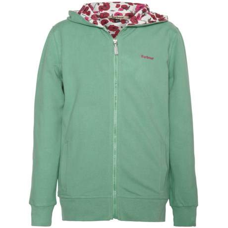 Barbour Cotton Hoodie (For Girls)