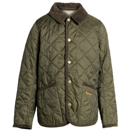 Barbour Patch Quilted Jacket - Insulated (For Boys)