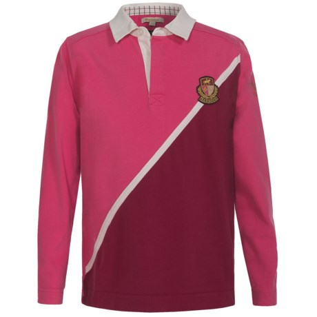 Barbour Broomfield Polo Shirt - Cotton, Long Sleeve (For Girls)
