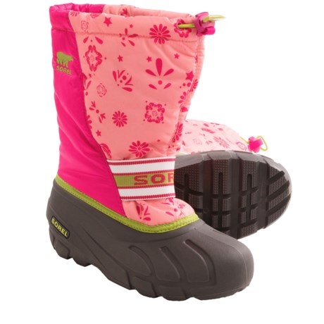 Sorel Cub Graphic 13 Snow Boots - Insulated (For Youth Girls)