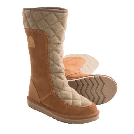 Sorel The Campus Tall Boots - Suede-Felt (For Women)