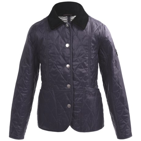 Barbour Cromer Diamond Quilted Jacket (For Girls)