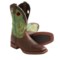 Laredo Stockman Cowboy Boots - Leather, Square Toe (For Men)