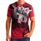 Rock & Roll Cowboy Logo Collage T-Shirt - Short Sleeve (For Men)