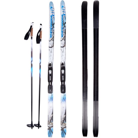 Whitewoods Whitetail Back Country Touring Nordic Ski Set (For Men)