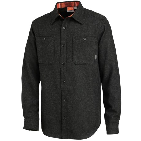 Merrell Fieldston Plaid Flannel Shirt - Wool Blend, Long Sleeve (For Men)