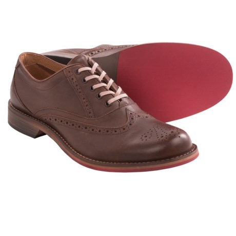 Wolverine No. 1883 Darin Red Sole Wingtip Shoes (For Men)