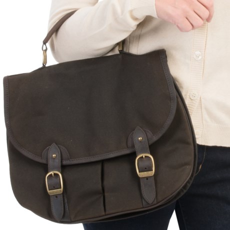 Barbour Kelso Waxed Cotton Tarras Bag (For Women)