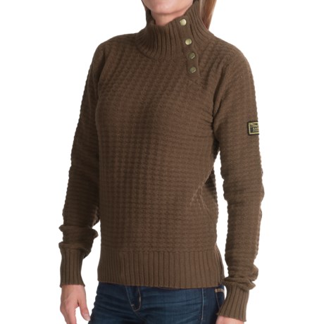 Barbour International Gorton Lambswool Sweater (For Women)