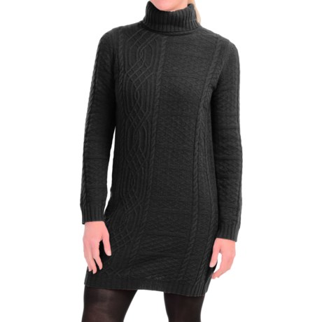 Barbour Nebit Lambswool Sweater Dress - Long Sleeve (For Women)