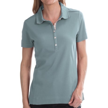 Barbour Thread Polo Shirt - Short Sleeve (For Women)