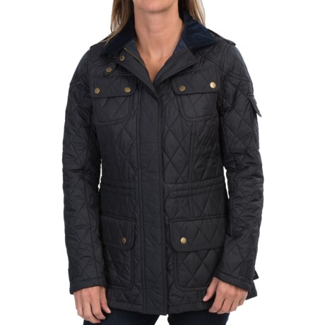Barbour Speedway Quilted Coat (For Women)