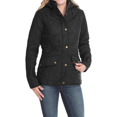 Barbour Chromatics Quilted Jacket - Fleece-Lined Hood (For Women)