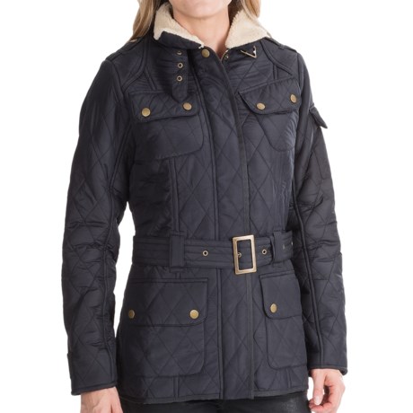 Barbour Eastgate Quilted Jacket - Sherpa Lined (For Women)