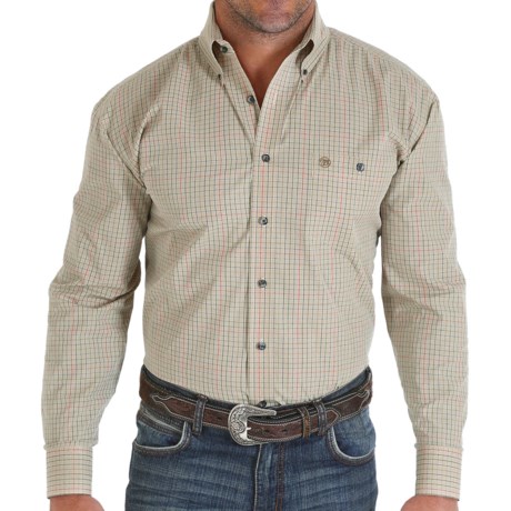 Wrangler Originals Plaid Shirt - Button Front, Long Sleeve (For Men)