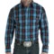 Wrangler Poplin Plaid Shirt - Snap Front, Long Sleeve (For Men)