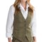 Barbour Swaledale Tailored 6-Button Vest - Wool Tweed (For Women)