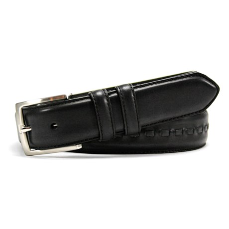 Bill Lavin Soft Collection by  Two-Tone Belt - Italian Calfskin Leather (For Men)