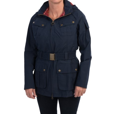 Barbour Hooded Jacket - Waterproof (For Women)