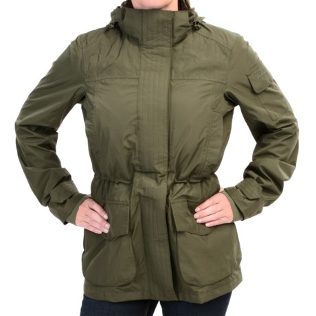 Barbour Bishopdale Shooting Jacket - Waterproof, Removable Hood (For Women)