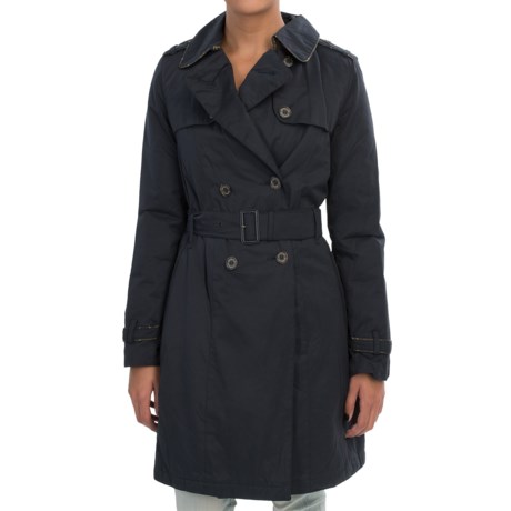 Barbour Chatsworth Double-Breasted Trench Coat (For Women)