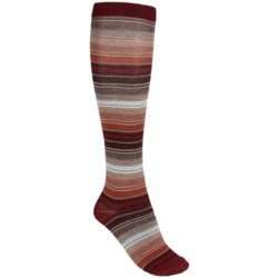 Goodhew Serape Over-the-Calf Socks - Merino Wool Blend, Lightweight (For Women)