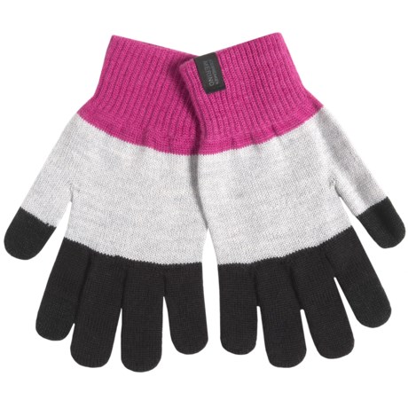 Icebreaker Terra Merino Wool Gloves - Touchscreen Compatible (For Men and Women)