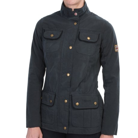 Barbour Heritage Utility Jacket - Waxed Cotton (For Women)