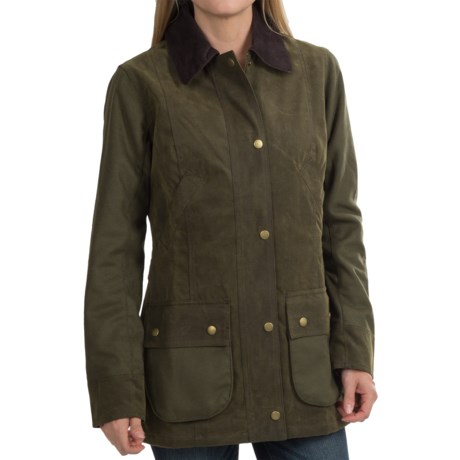 Barbour Border Beadnell Jacket - Waxed Cotton (For Women)