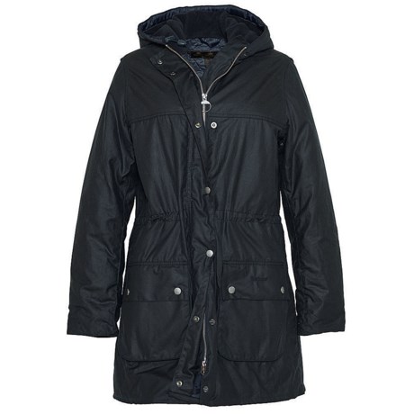 Barbour Winter Durham Quilted Coat - Waxed Cotton (For Women)