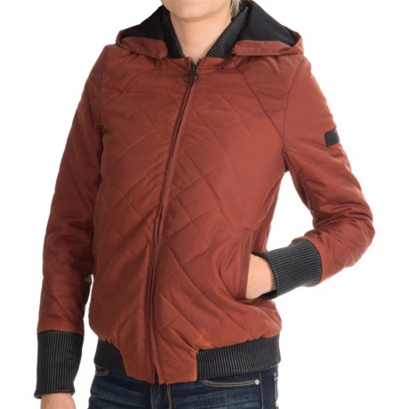 Barbour Rogue Bomber Jacket - Waxed Cotton (For Women)