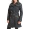 Barbour Major Double-Breasted Coat - Waxed Cotton (For Women)
