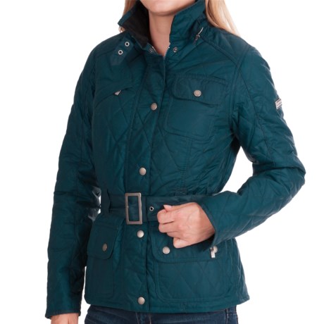 Barbour White Hart Quilted Jacket (For Women)