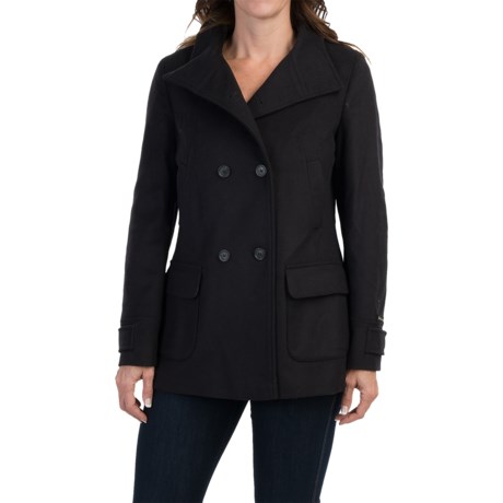 Barbour Maritime Double-Breasted Jacket - Wool-Cashmere (For Women)